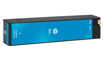 HP 982X High Yield Cyan Original PageWide Cartridge