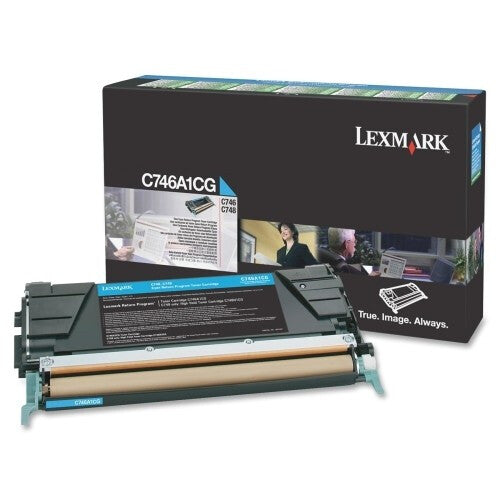 Lexmark C746A1CG toner cartridge 1 pc(s) Original Cyan