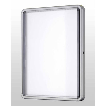 Nobo Premium Plus Magnetic Lockable Notice Board Hinged Door 8xA4