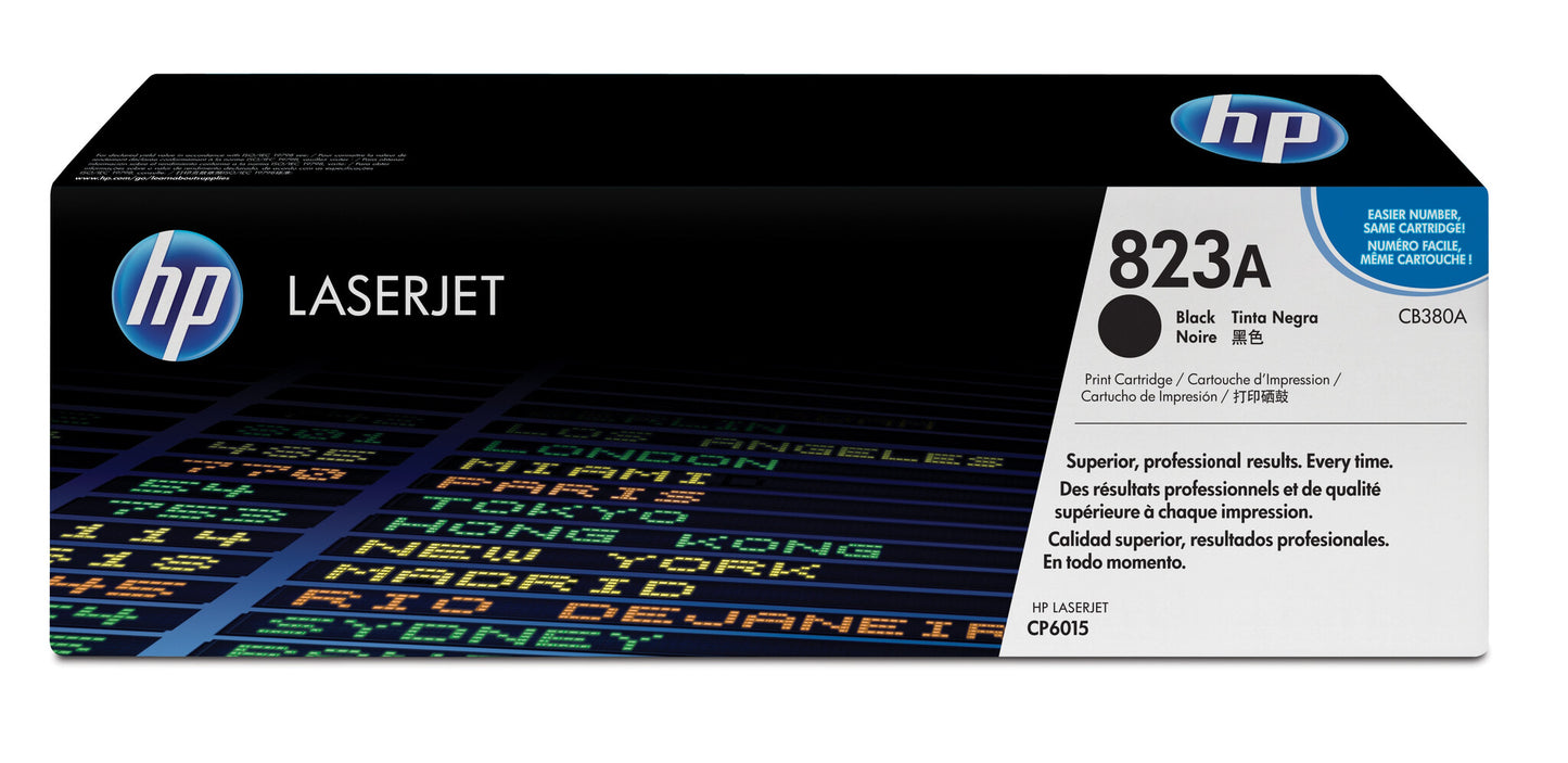 HP 823A Black Original LaserJet Toner Cartridge