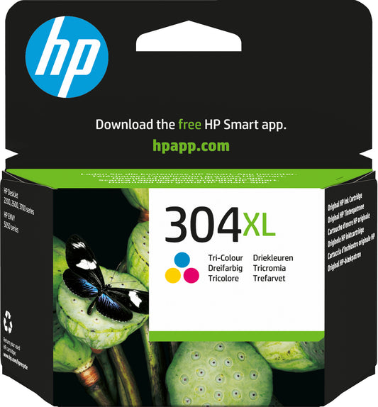 HP 304XL Tri-color Original Ink Cartridge