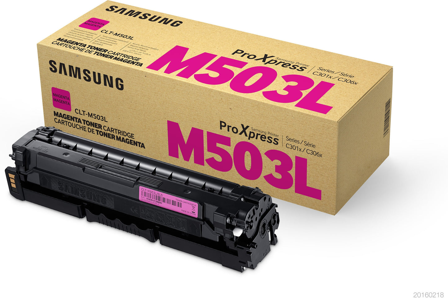 Samsung CLT-M503L High Yield Magenta Original Toner Cartridge