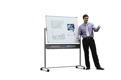 Nobo Impression Pro Enamel Magnetic Mobile Whiteboard 1500x1200mm