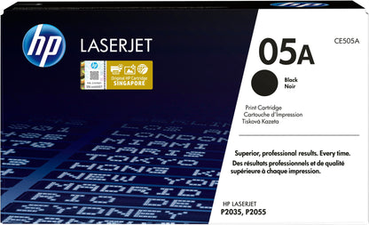 HP 05A Black Original LaserJet Toner Cartridge