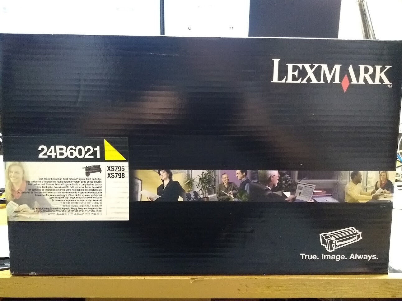 Lexmark 24B6021 toner cartridge 1 pc(s) Original Yellow