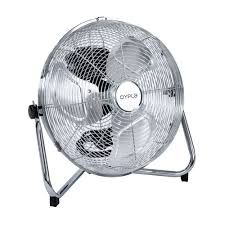 OYPLA 14 ELECTRIC GYM FAN FLOOR STANDING CHROME, OYP3581