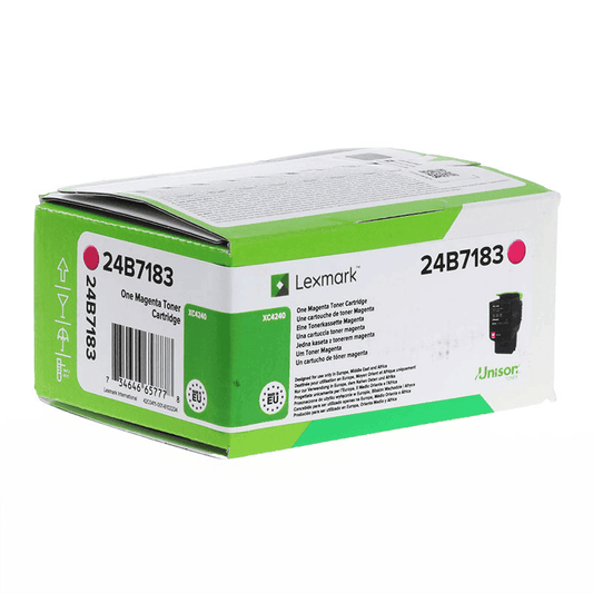 Lexmark 24B7183 toner cartridge 1 pc(s) Original Magenta