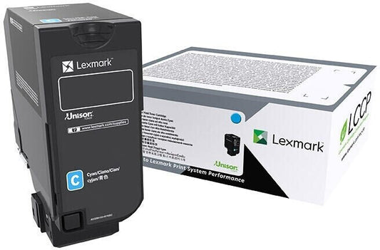 Lexmark 81C0X20 toner cartridge 1 pc(s) Original Cyan