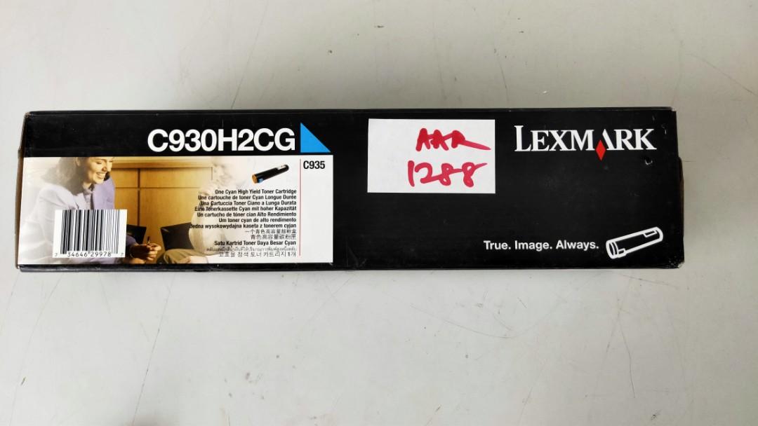 Lexmark C930H2CG toner cartridge 1 pc(s) Original Cyan