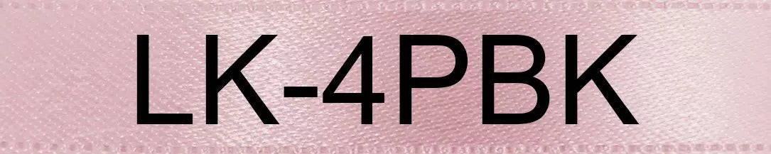 EPSON LK-4PBK SATIN RIBBON PINK/BLACK 12MM (5M)