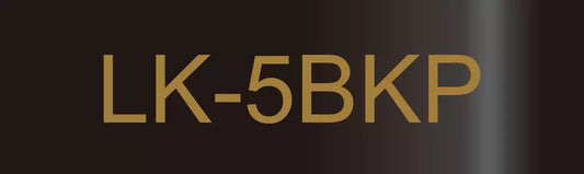 EPSON LK-5BKP METALLIC TAPE BLACK/GOLD 18MM (9M)