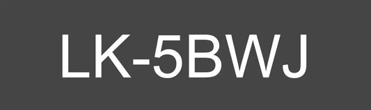 EPSON LK-5BWJ MATTE TAPE BLACK/WHITE 18MM (8M)