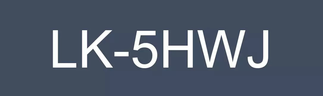 EPSON LK-5HWJ MATTE TAPE NAVY/WHITE 18MM (8M)