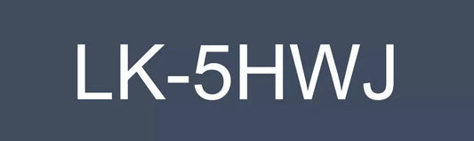 EPSON LK-5HWJ MATTE TAPE NAVY/WHITE 18MM (8M)
