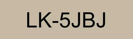 EPSON LK-5JBJ MATTE TAPE BEIGE/BLACK 18MM (8M)