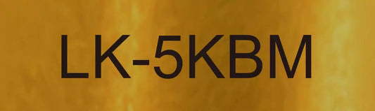 EPSON LK-5KBM METALLIC TAPE GOLD/BLACK 18MM (9M)
