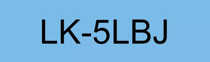 EPSON LK-5LBJ MATTE TAPE BLUE/BLACK 18MM (8M)