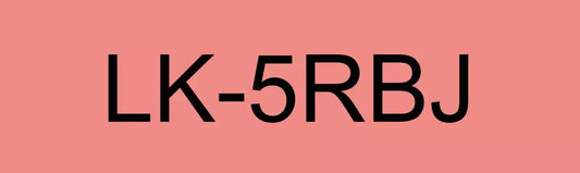 EPSON LK-5RBJ MATTE TAPE RED/BLACK 18MM (8M)
