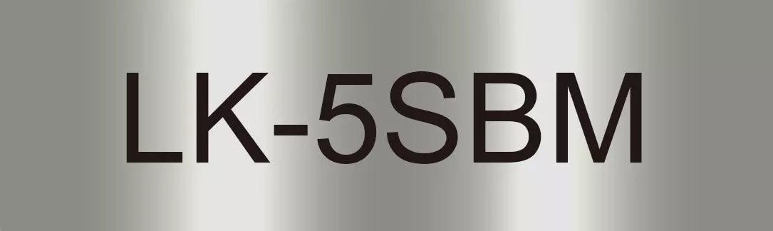 EPSON LK-5SBM METALLIC TAPE SILVER/BLACK 18MM (9M)
