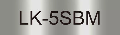 EPSON LK-5SBM METALLIC TAPE SILVER/BLACK 18MM (9M)