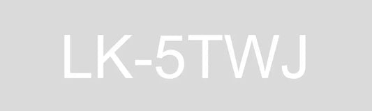 EPSON LK-5TWJ MATTE TAPE CLEAR/WHITE 18MM (8M)