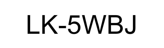 EPSON LK-5WBJ MATTE TAPE WHITE/BLACK 18MM (8M)