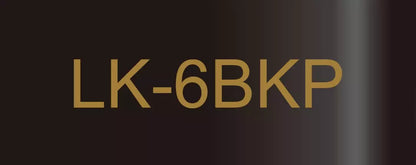 EPSON LK-6BKP METALLIC TAPE BLACK/GOLD 24MM (9M)