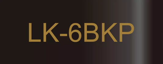 EPSON LK-6BKP METALLIC TAPE BLACK/GOLD 24MM (9M)