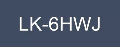 EPSON LK-6HWJ MATTE TAPE NAVY/WHITE 24MM (8M)