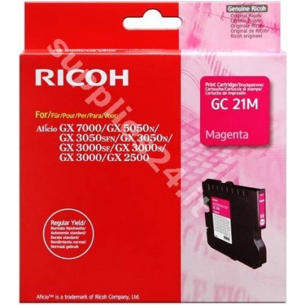 Ricoh Regular Yield Gel Cartridge Magenta 1k ink cartridge 1 pc(s) Original