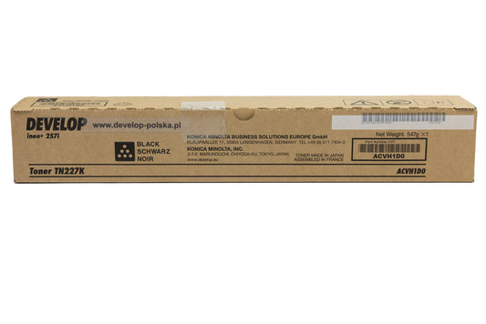 MINOLTA BLACK TN227K TONER Ineo+257i
