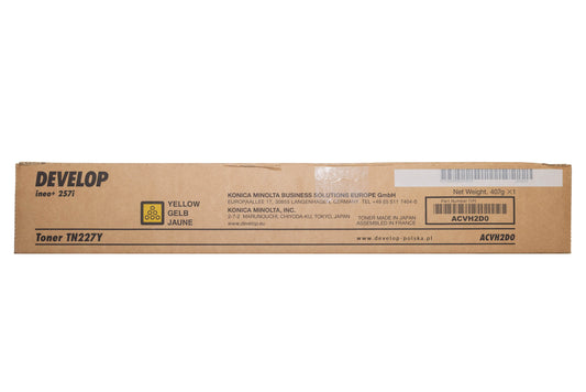 MINOLTA YELLOW TN227Y TONER Ineo+257i