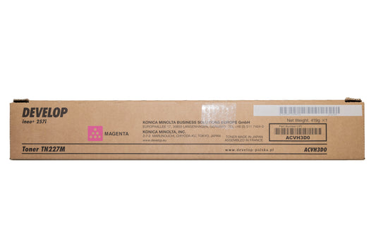 MINOLTA MAGENTA TN227M TONER Ineo+257i
