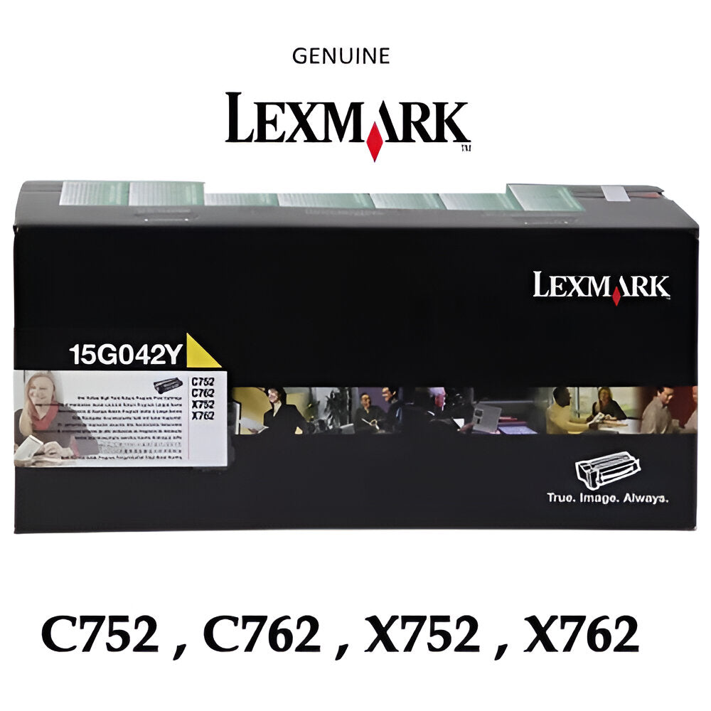 Lexmark 15G042Y toner cartridge 1 pc(s) Original Yellow