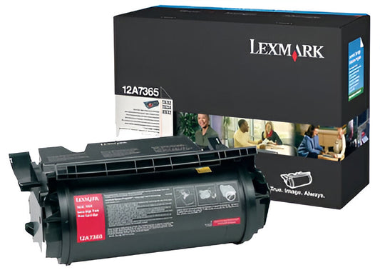 Lexmark 12A7365 toner cartridge 1 pc(s) Original Black