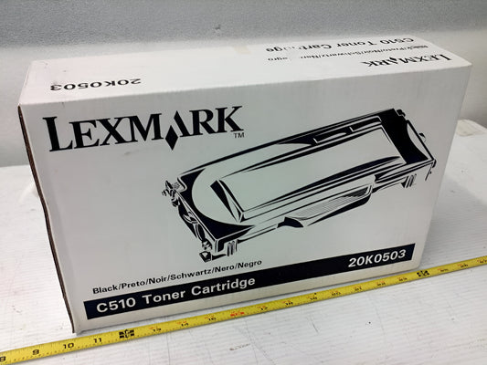 Lexmark 20K0503 toner cartridge 1 pc(s) Original Black