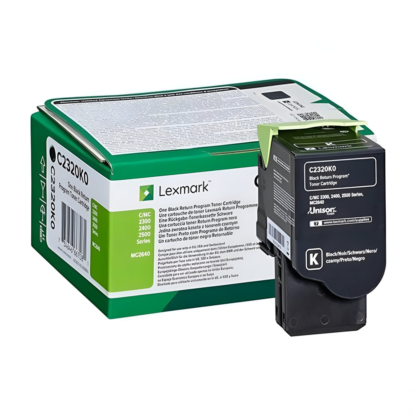 Lexmark C2320K0 toner cartridge 1 pc(s) Original Black