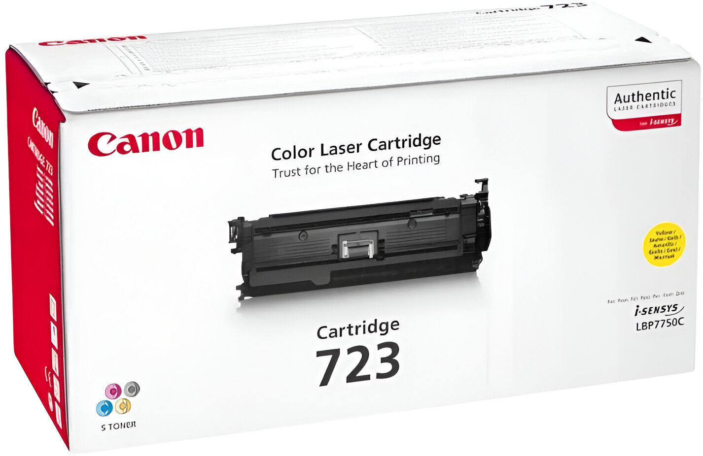 Canon 2641B011 toner cartridge 1 pc(s) Original Yellow