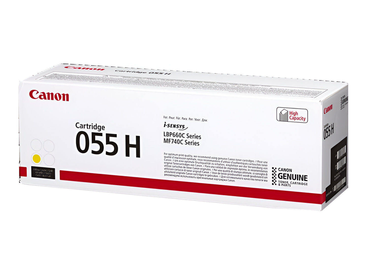 Canon 055H toner cartridge 1 pc(s) Original Yellow