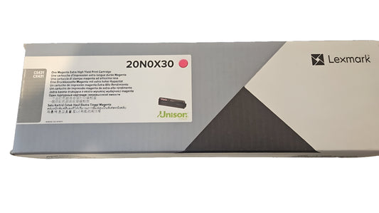 Lexmark 20N0X30 toner cartridge 1 pc(s) Original Magenta