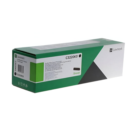 Lexmark C3220K0 toner cartridge 1 pc(s) Black