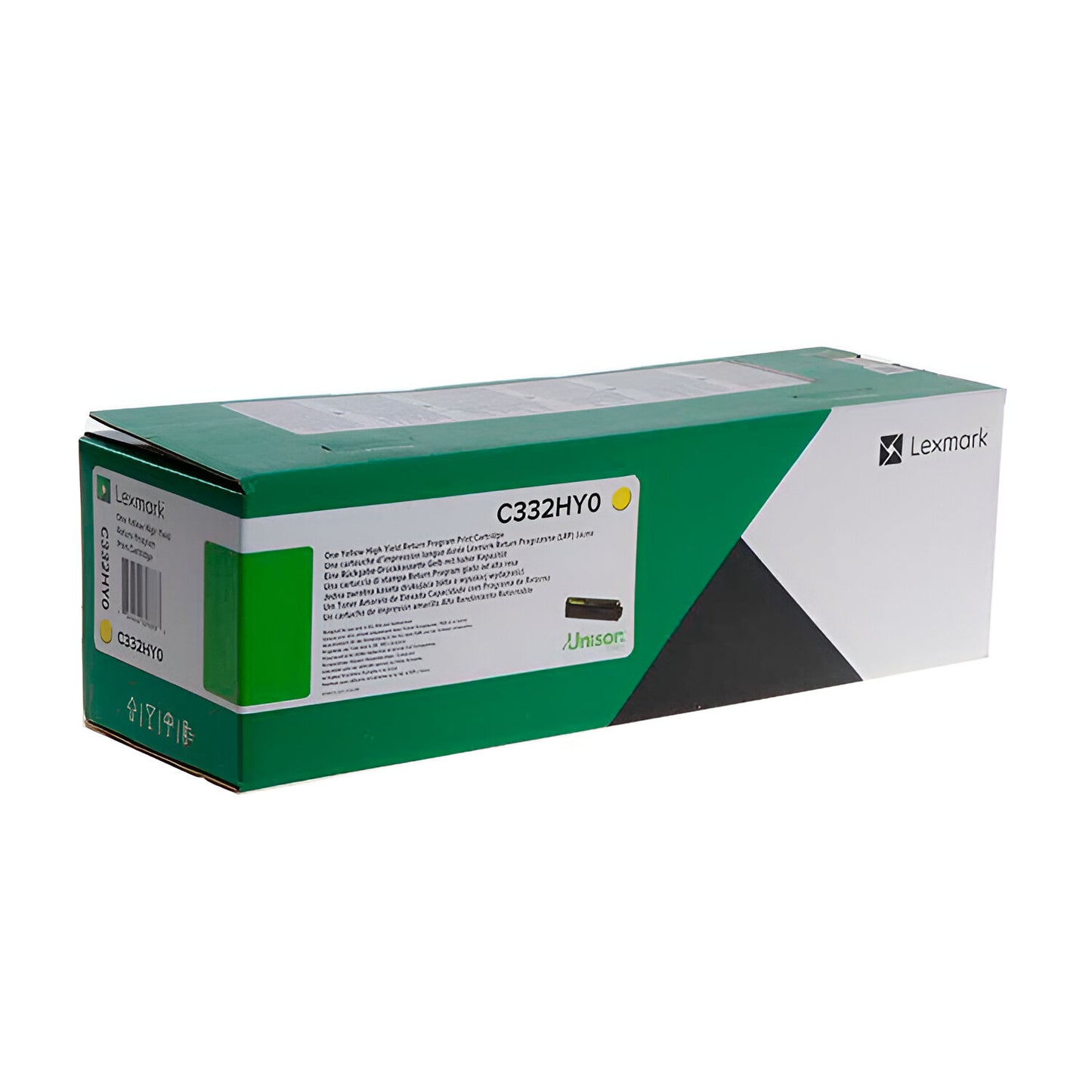 Lexmark C332HY0 toner cartridge 1 pc(s) Yellow