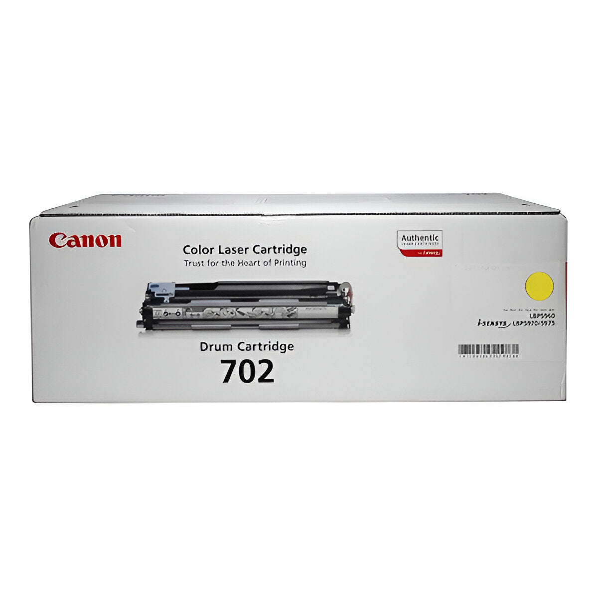 Canon Drum Cartridge 702 Y toner cartridge Original Yellow