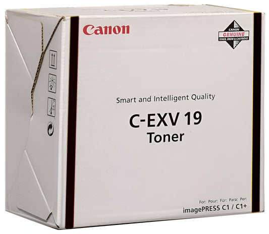 Canon C-EXV19BK toner cartridge 1 pc(s) Original Black