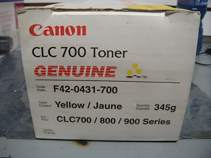 Canon CLC700 Toner - Yellow toner cartridge Original