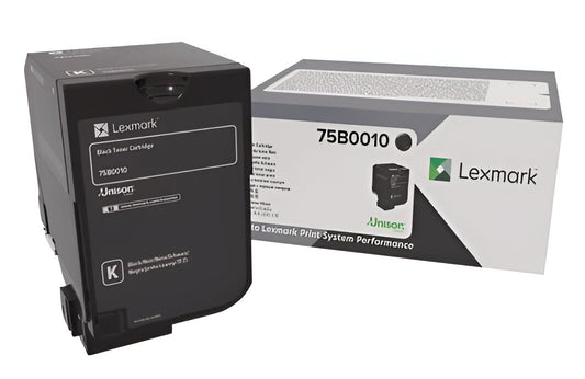 Lexmark 75B0010 toner cartridge 1 pc(s) Original Black