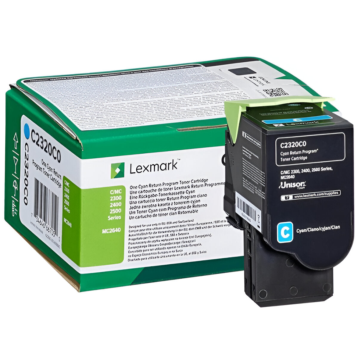 Lexmark C2320C0 toner cartridge 1 pc(s) Original Cyan