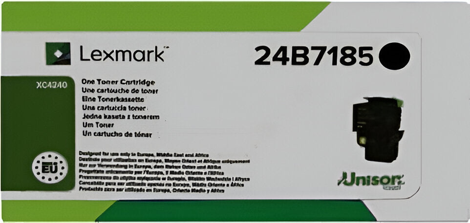 Lexmark 24B7185 toner cartridge 1 pc(s) Original Black