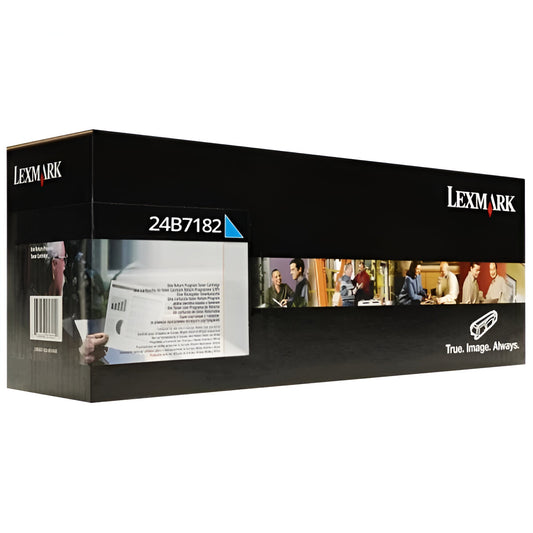 Lexmark 24B7182 toner cartridge 1 pc(s) Original Cyan