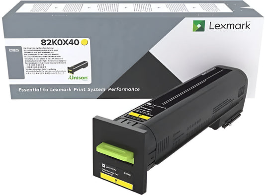 Lexmark CX825 toner cartridge 1 pc(s) Original Yellow